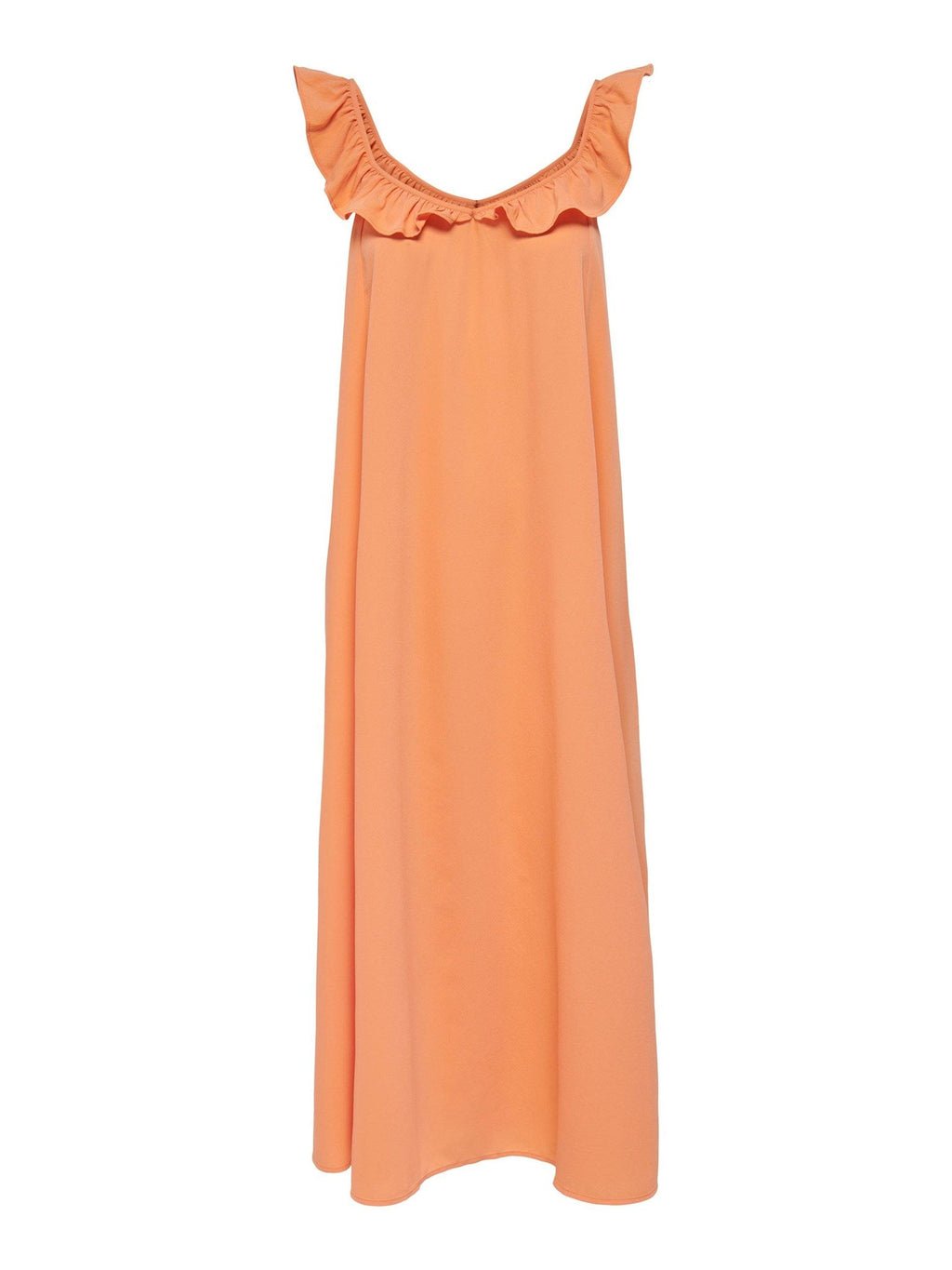 Zora Midi Dress - Sun Orange